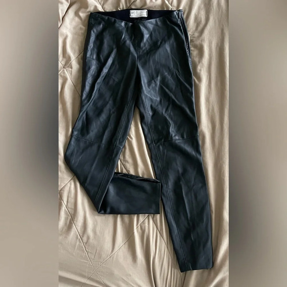 Free People Pants - FREE PEOPLE VEGAN LEATHER SKINNY
PANTS,-Sz. 4